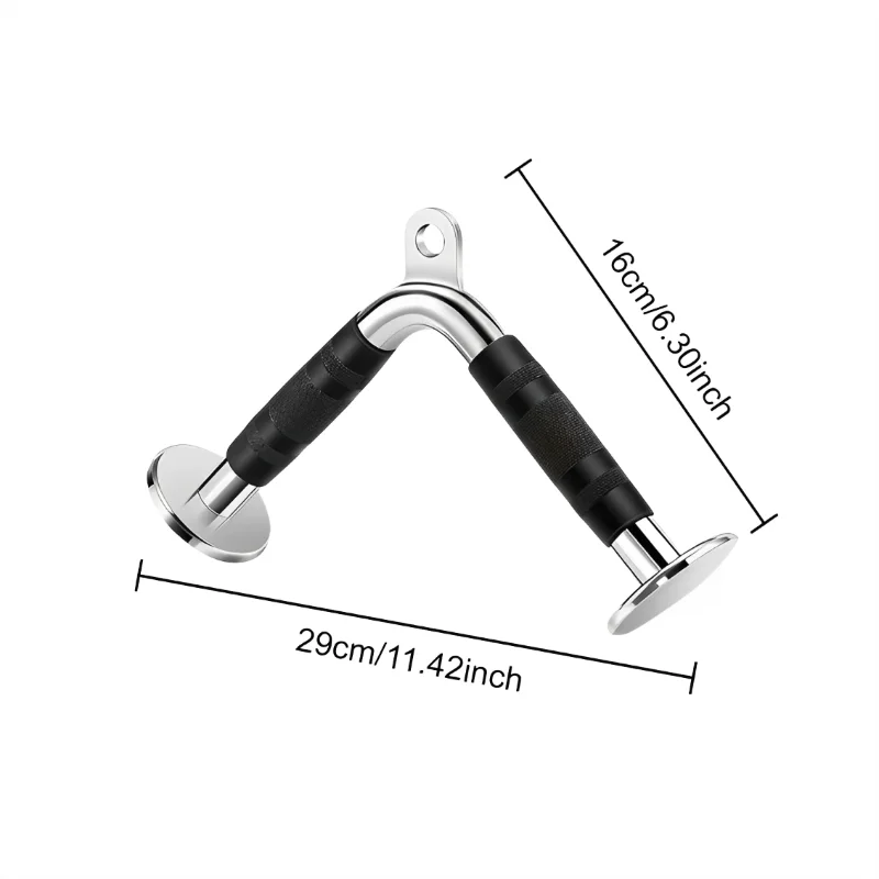 Equipment Biceps Training Double Head Pull Rope Gym Accessories Triceps Lower Press Handle Tricep Laterals Muscle